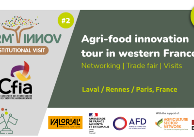 A new delegation of leading representatives from Kenya’s agri-food sector visits France from 9 to 13 march!